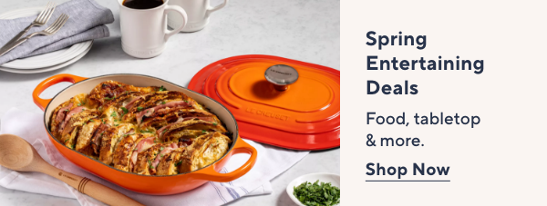 Spring Entertaining Deals