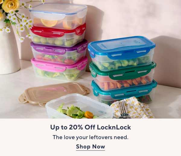 Up to 20% Off LocknLock