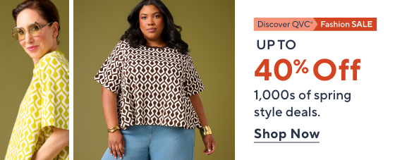 Up to 40% Off Fashion