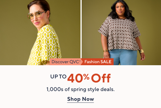 Up to 40% Off Fashion