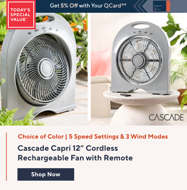 Cascade Capri Fan TSV