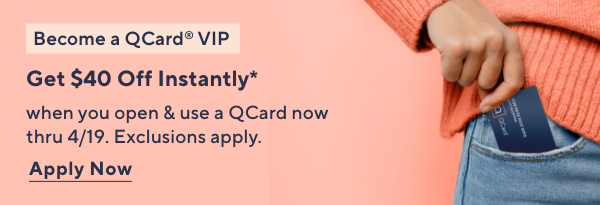 Become a QCard VIP