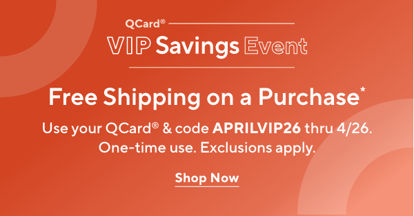 QCard VIP Savings Event