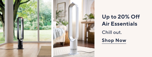 Up to 20% Off Air Essentials
