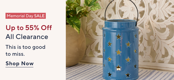 Up to 55% Off All Clearance