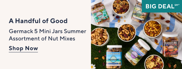 A Handful of Good - Germack Nut Mixes BIG Deal