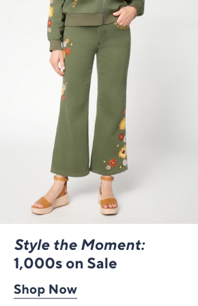 Style the Moment: 1,000s on Sale