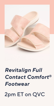 Revitalign Full Contact Comfort(R) Footwear 2pm QVC