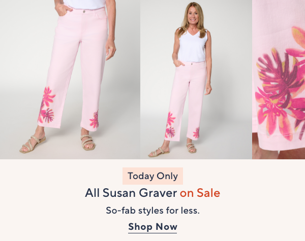 Today Only! All Susan Graver on Sale