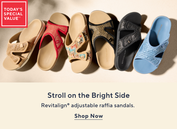 revitalign sandals