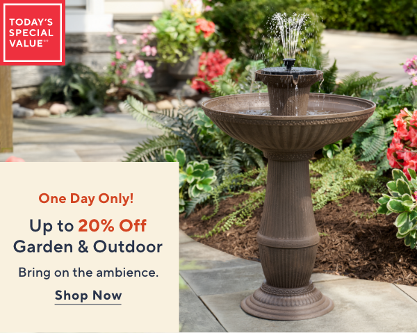 garden & outdoor sale