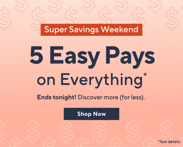 super savings weekend