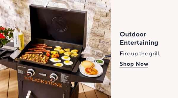 outdoor entertaining