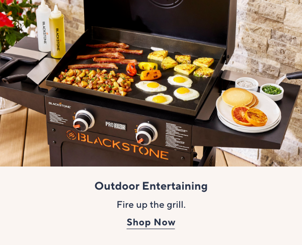 outdoor entertaining