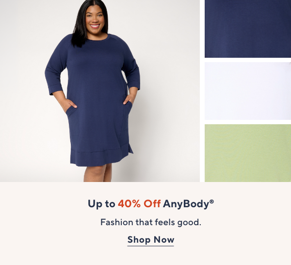 Up to 40% Off AnyBody