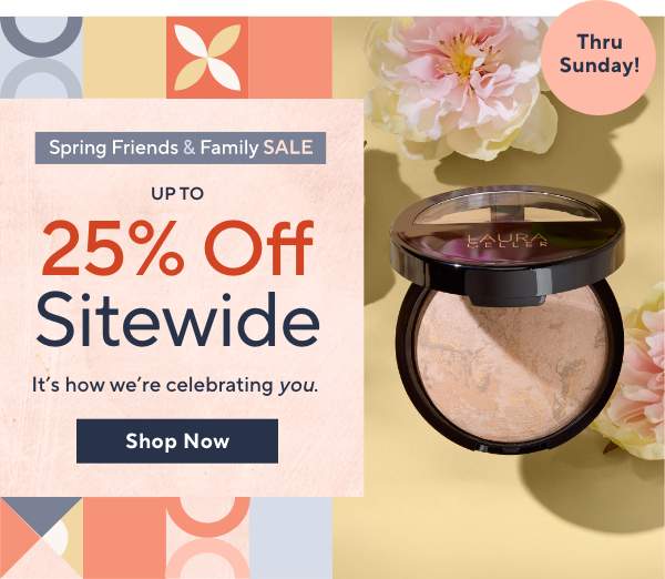 Up To 25% Off Sitewide