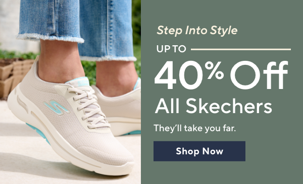 Up to 40% Off Skechers