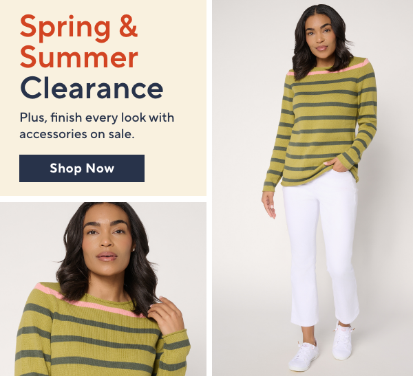 Spring & Summer Clearance