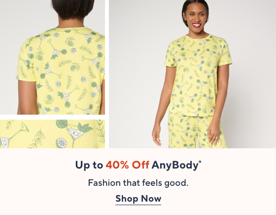 Up to 40% Off AnyBody