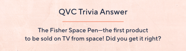 qvc trivia