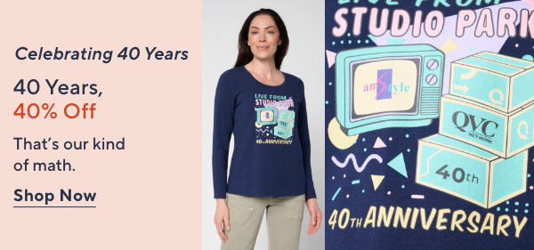 40 years of QVC