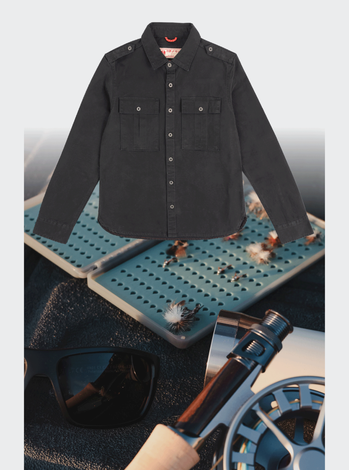 The Boone Shirt Timeless. Functional. Durable. Iron & Resin