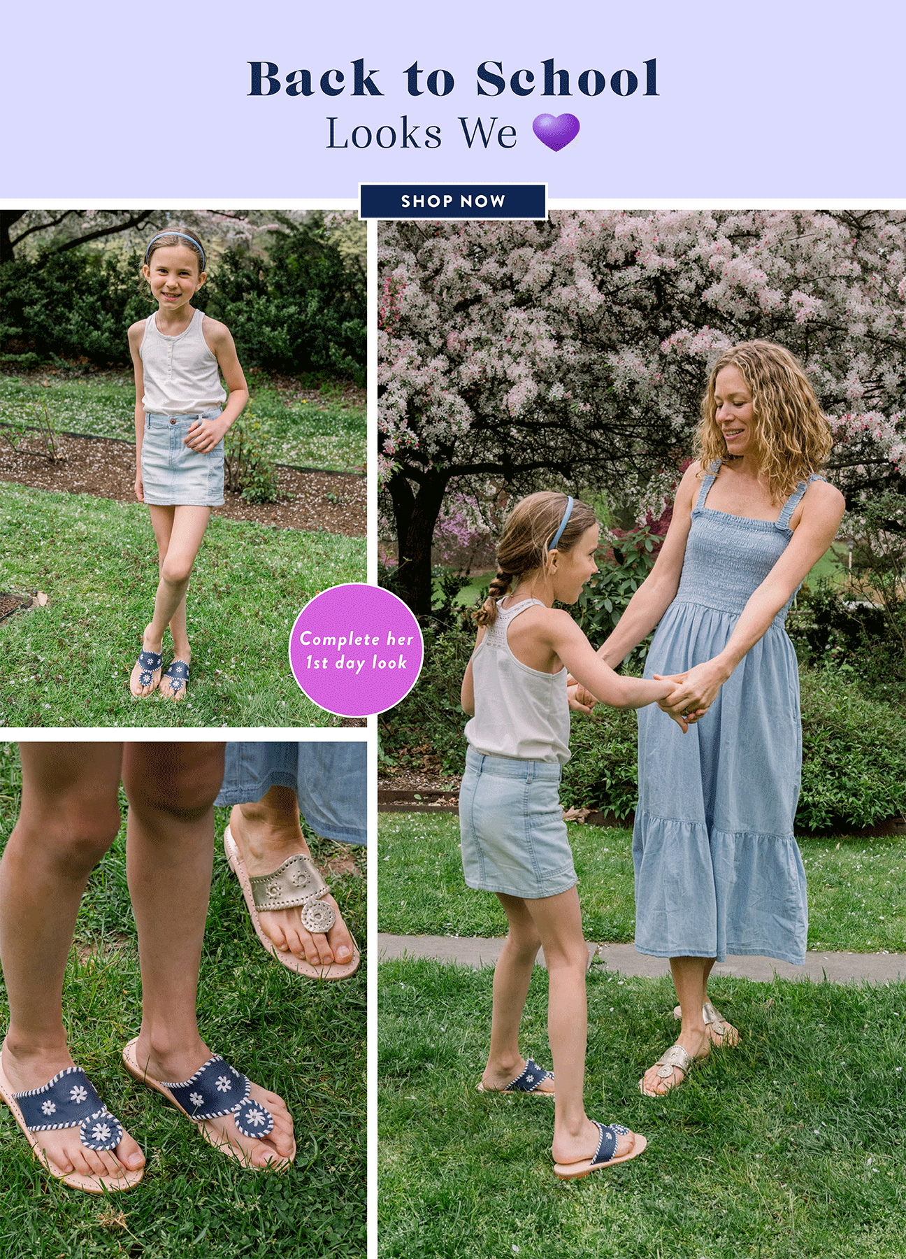 It's back to school time! Jack Rogers