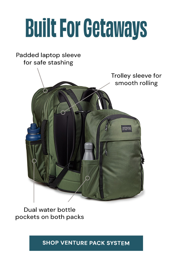 Proof that overpacking is an art form - JanSport