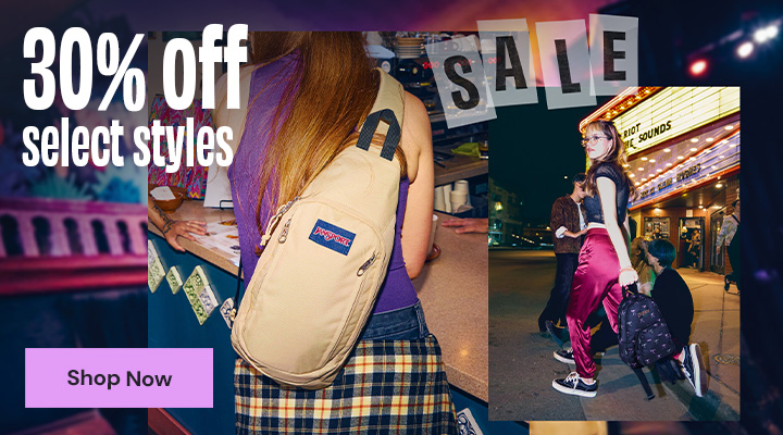 30% Off Select Styles