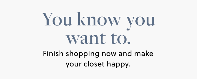 About those items in your bag… - J Crew