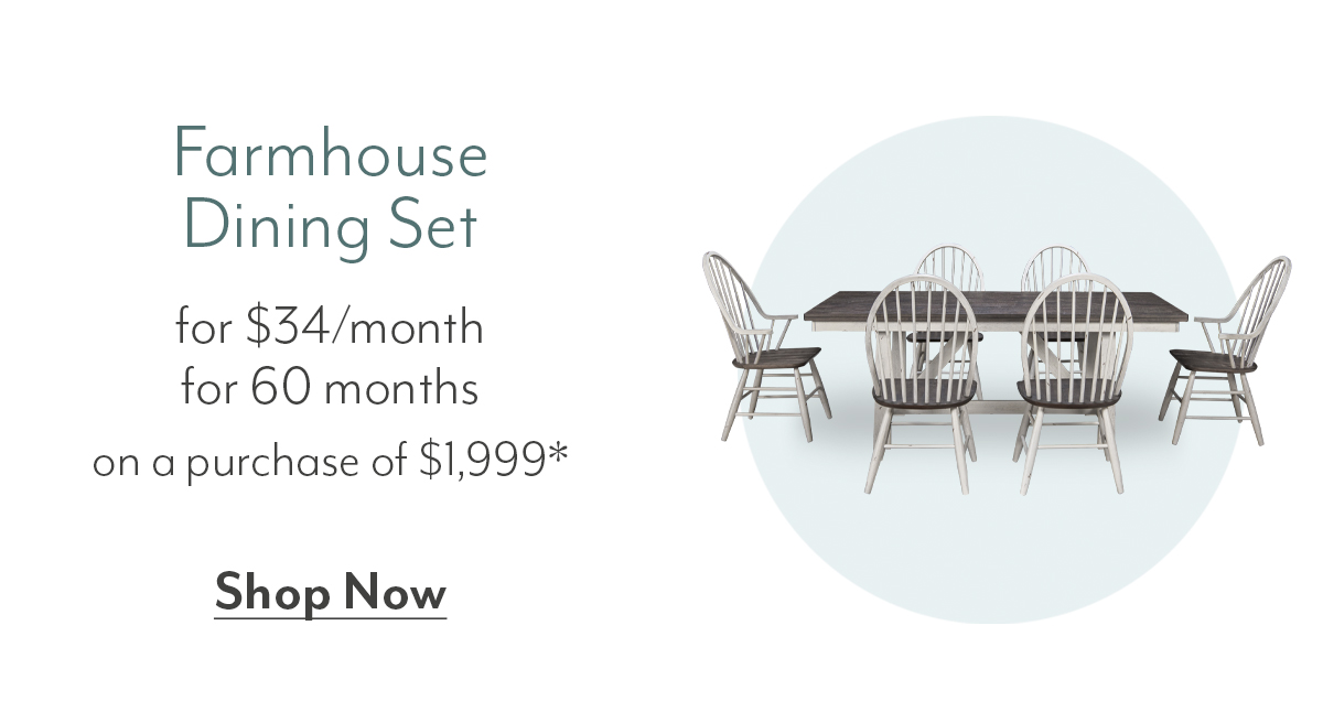 fall with NEW Modern Farmhouse styles! Jordans Furniture