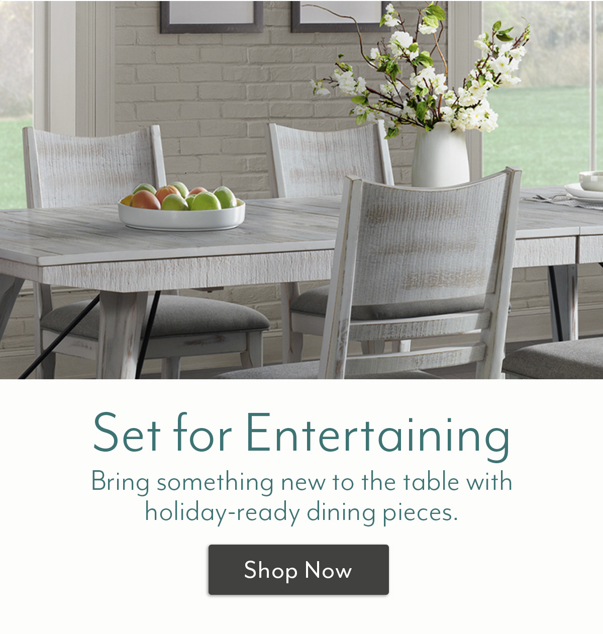 Is your dining room holiday ready? Jordans Furniture