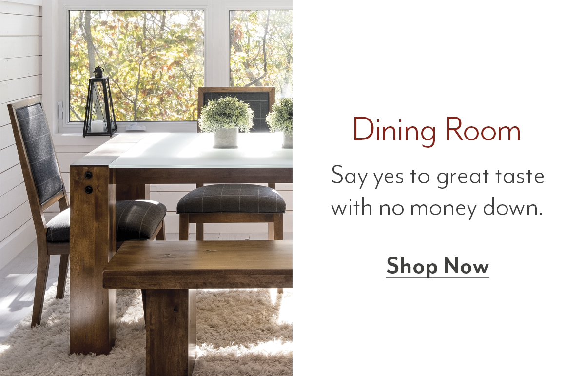 Update your home with 0 interest for 60 months!* Jordans Furniture