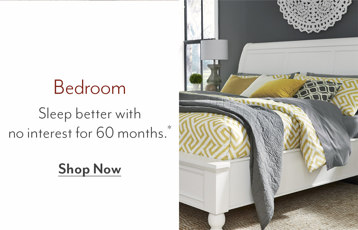 Update your home with 0 interest for 60 months!* Jordans Furniture