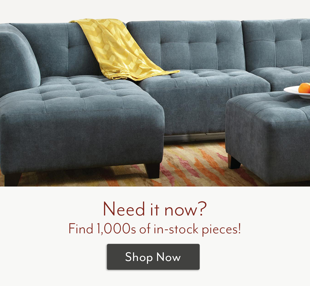 Update your home with 0 interest for 60 months!* Jordans Furniture