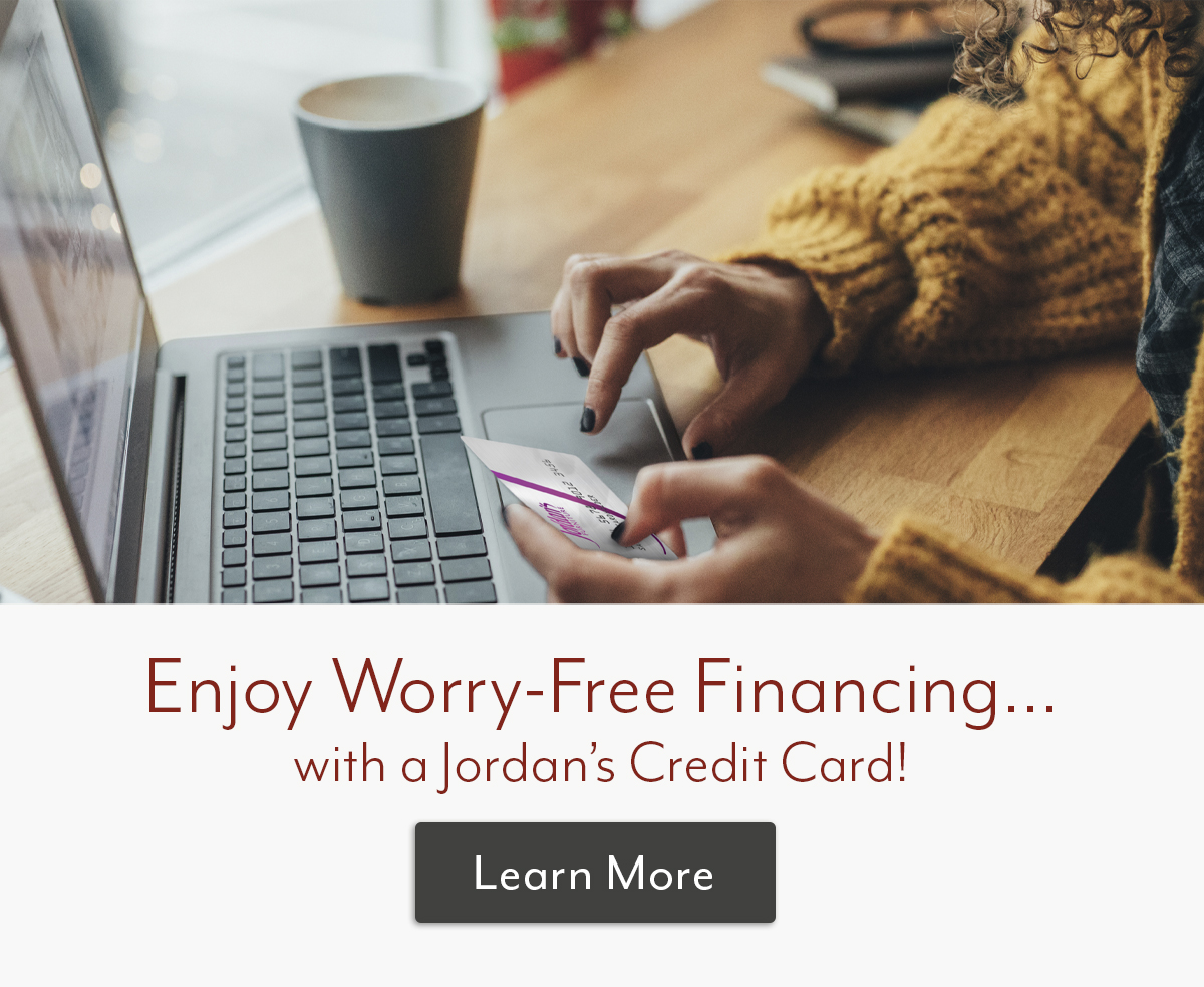 Update your home with 0 interest for 60 months!* Jordans Furniture