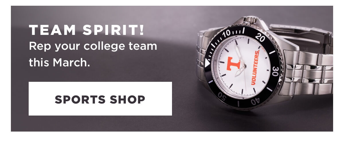 Shop the team store to rep your college team this March