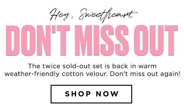 Hey Sweetheart: Restocked