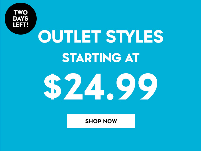 Extra 20% Off Outlet Styles