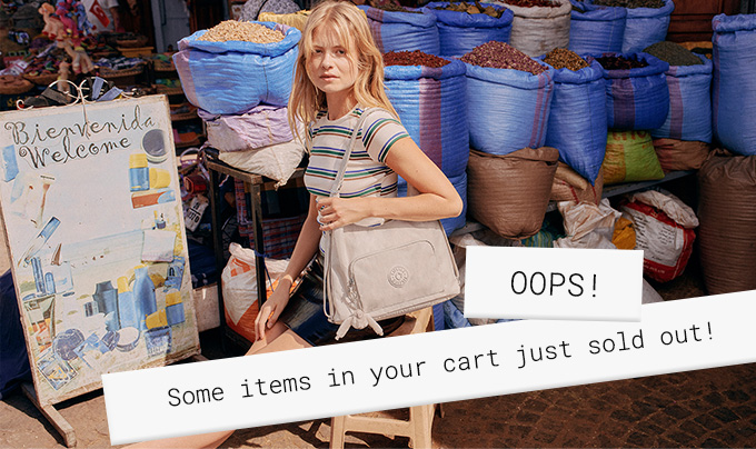 Some items in your cart just sold out!