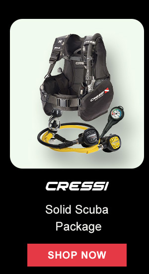 Cressi Solid Scuba Package | Shop Now