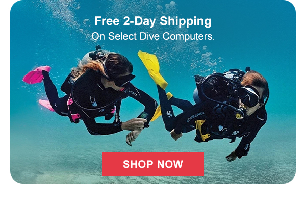 Free 2-Day Shipping On Select Dive Computers | Shop Now