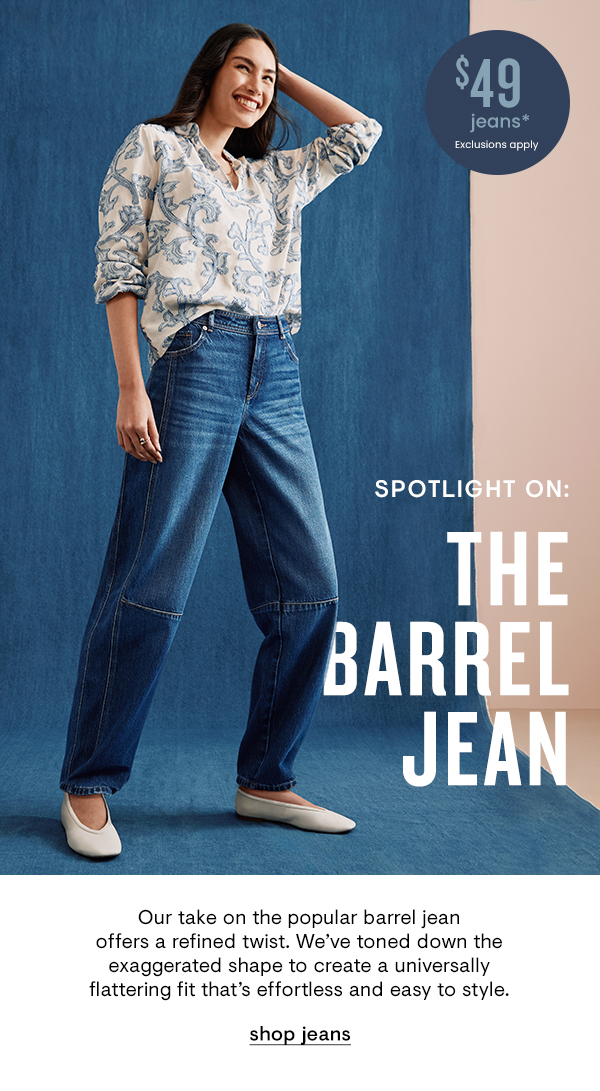 Barrel Jean