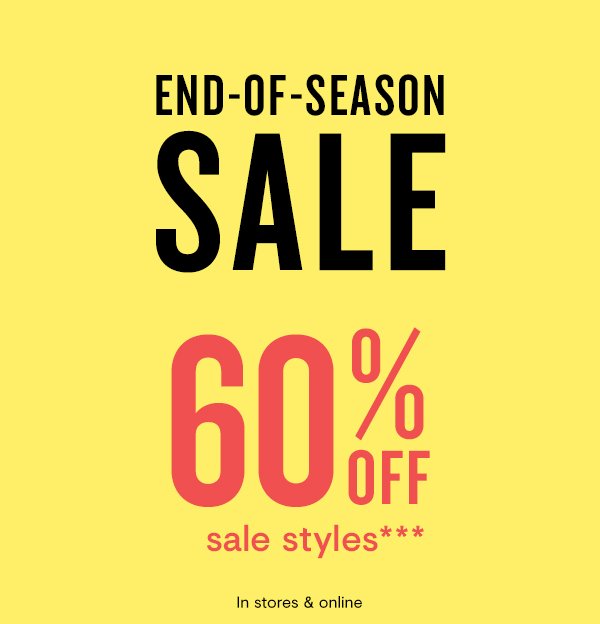 60% off Sale