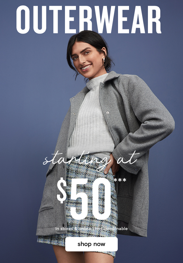 $50 Outerwear