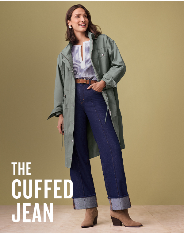 the cuffed jean