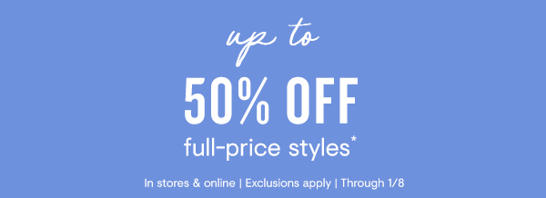 Up to 50% off