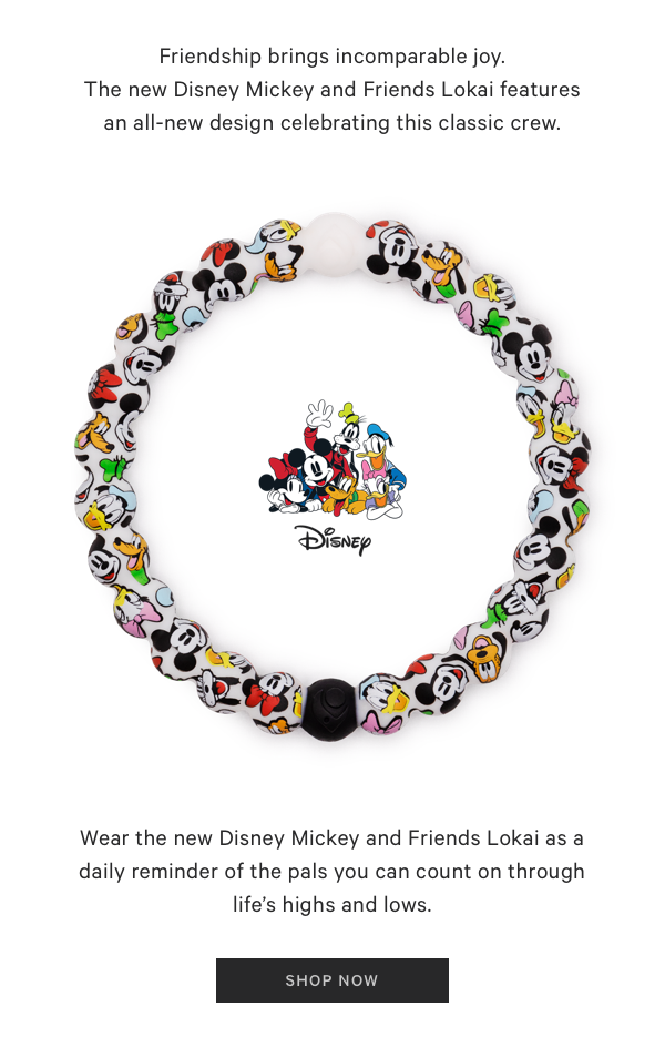 Mickey mouse on sale lokai bracelet