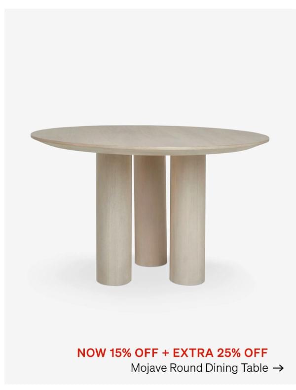 Shop Mojave Round Dining Table