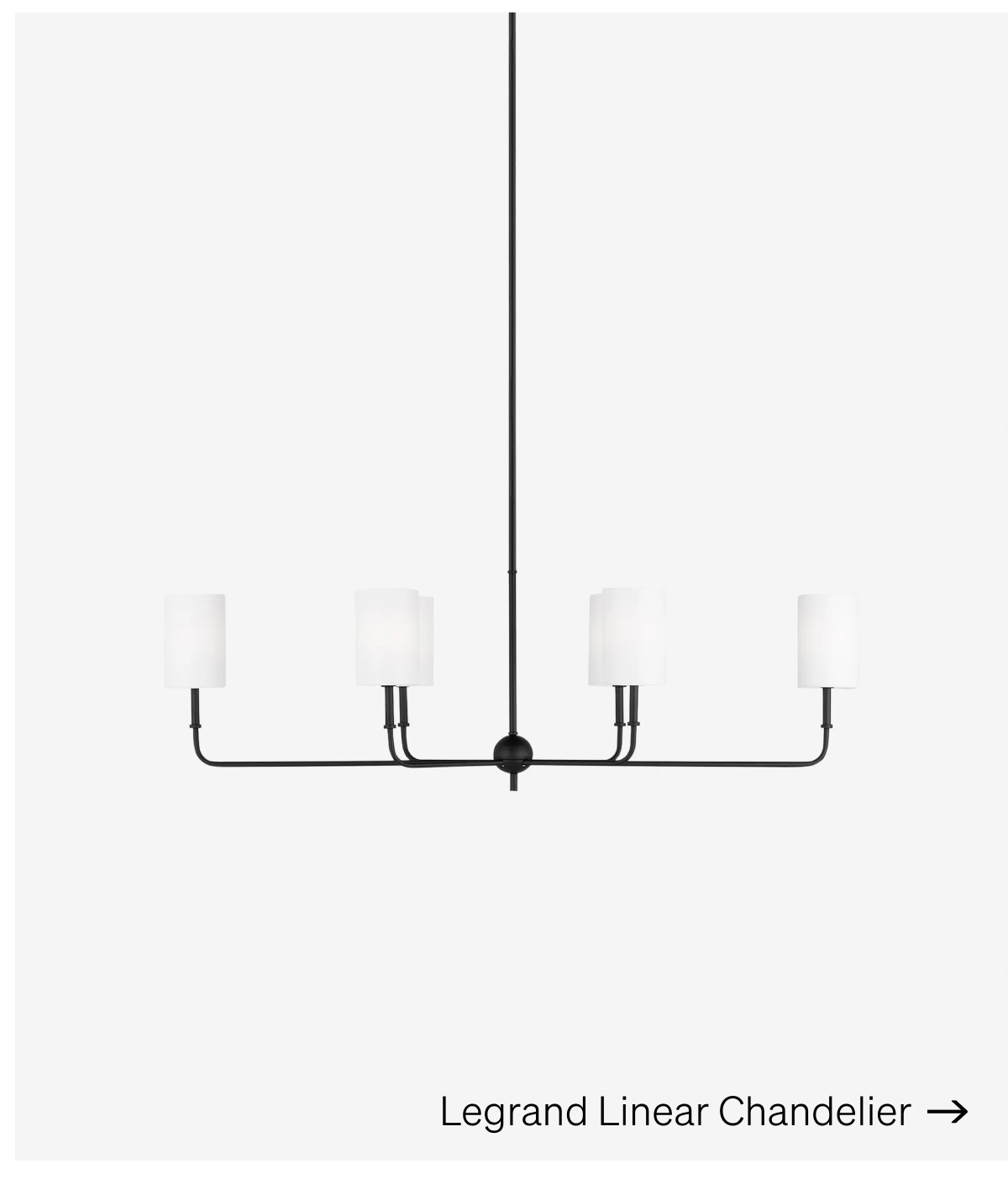 Shop Legrand Linear Chandelier